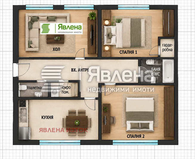 Продава 3-СТАЕН, гр. София, Люлин 9, снимка 8 - Апартаменти - 56435105