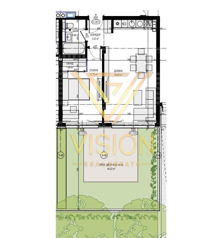 À venda  1 quarto Sofia , Krastova vada , 68 m² | 73848426 - imagem [2]