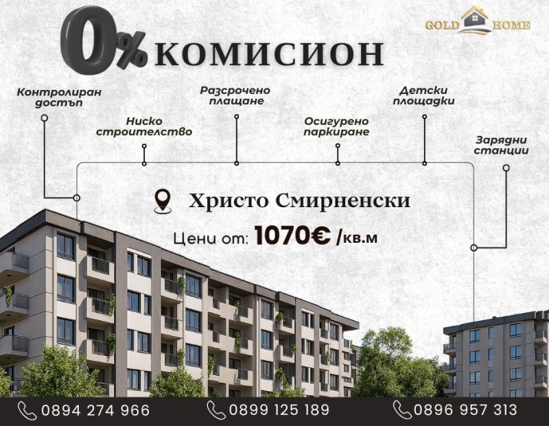 Продава  2-стаен град Пловдив , Христо Смирненски , 67 кв.м | 16529047
