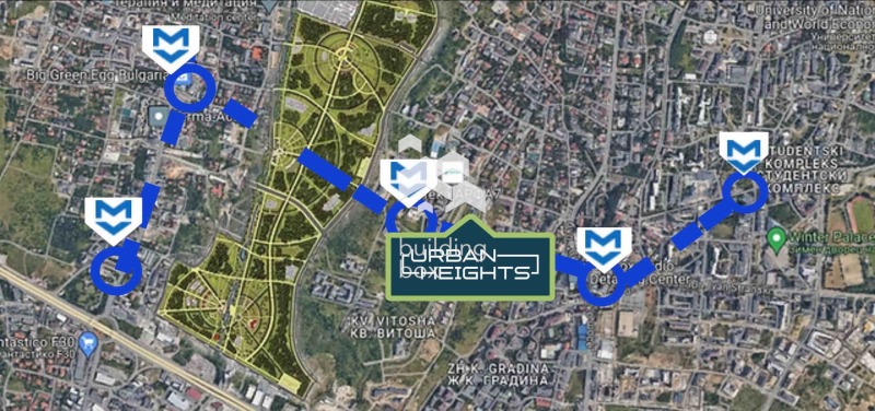 Til salg  2 soveværelser Sofia , Vitosha , 117 kvm | 12625125 - billede [9]