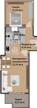 Продава 2-СТАЕН, град Пловдив, Христо Смирненски • 70900 € / 138668.35 лв. • 42736413 2