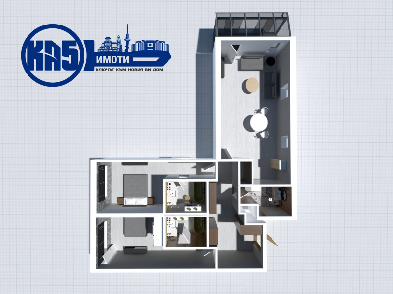 Продава 3-СТАЕН, гр. София, Витоша, снимка 1 - Aпартаменти - 47417541