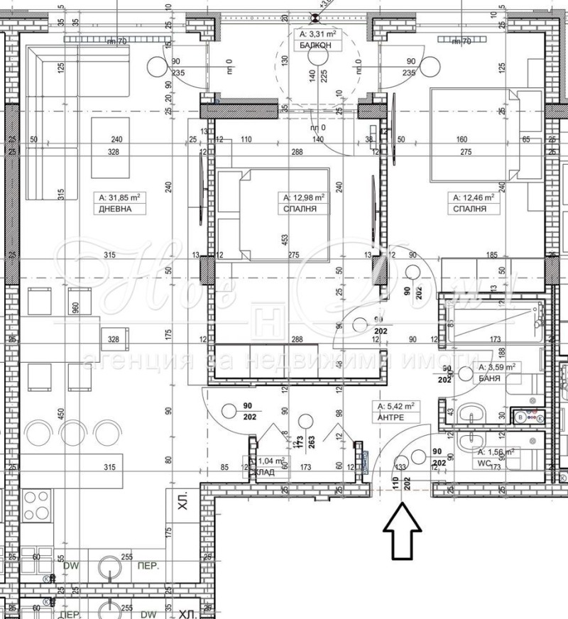Продава 3-СТАЕН, гр. София, Слатина, снимка 8 - Апартаменти - 52062326