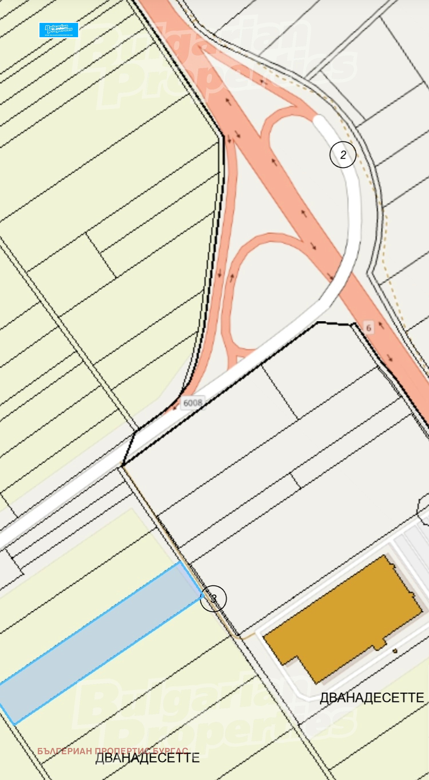 Продава ПАРЦЕЛ, гр. Бургас, Ветрен, снимка 6 - Парцели - 54268232