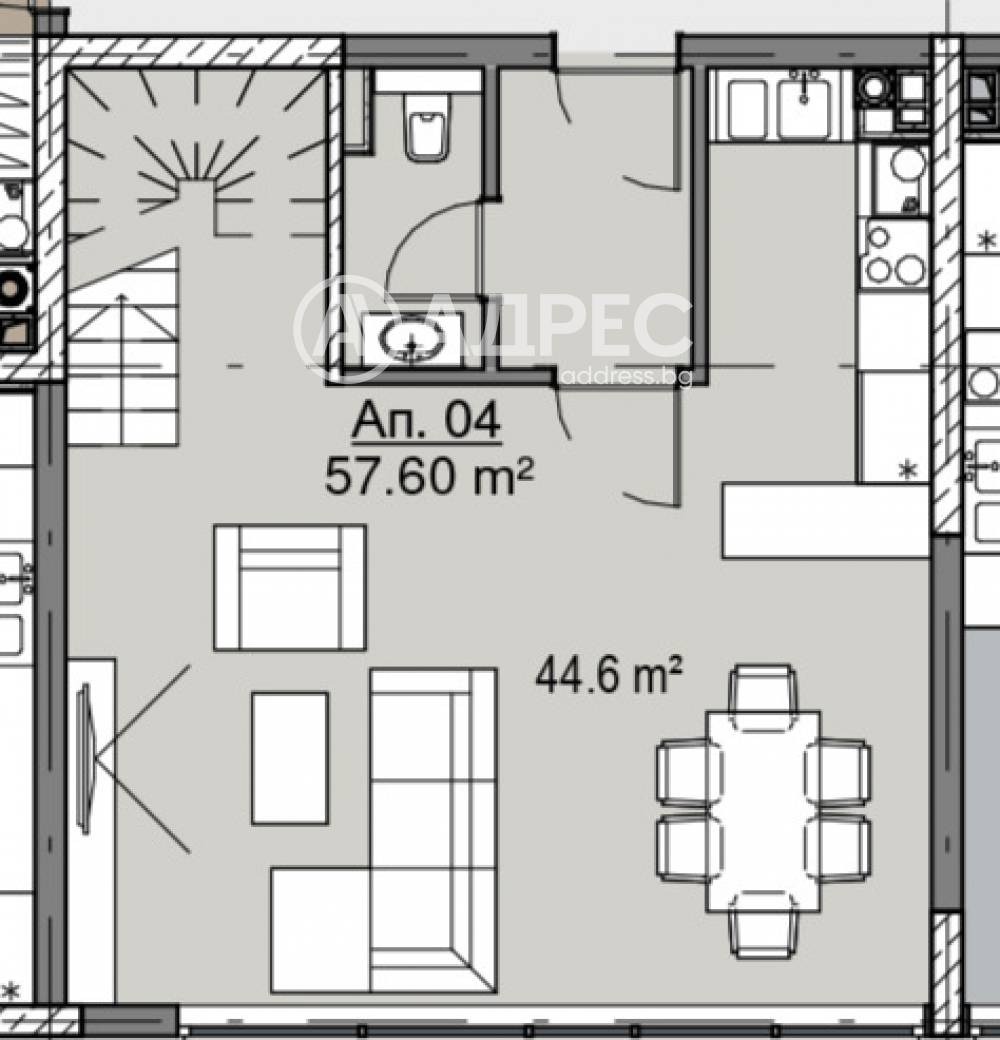 Продава 3-СТАЕН, гр. София, Кръстова вада, снимка 2 - Апартаменти - 54110711