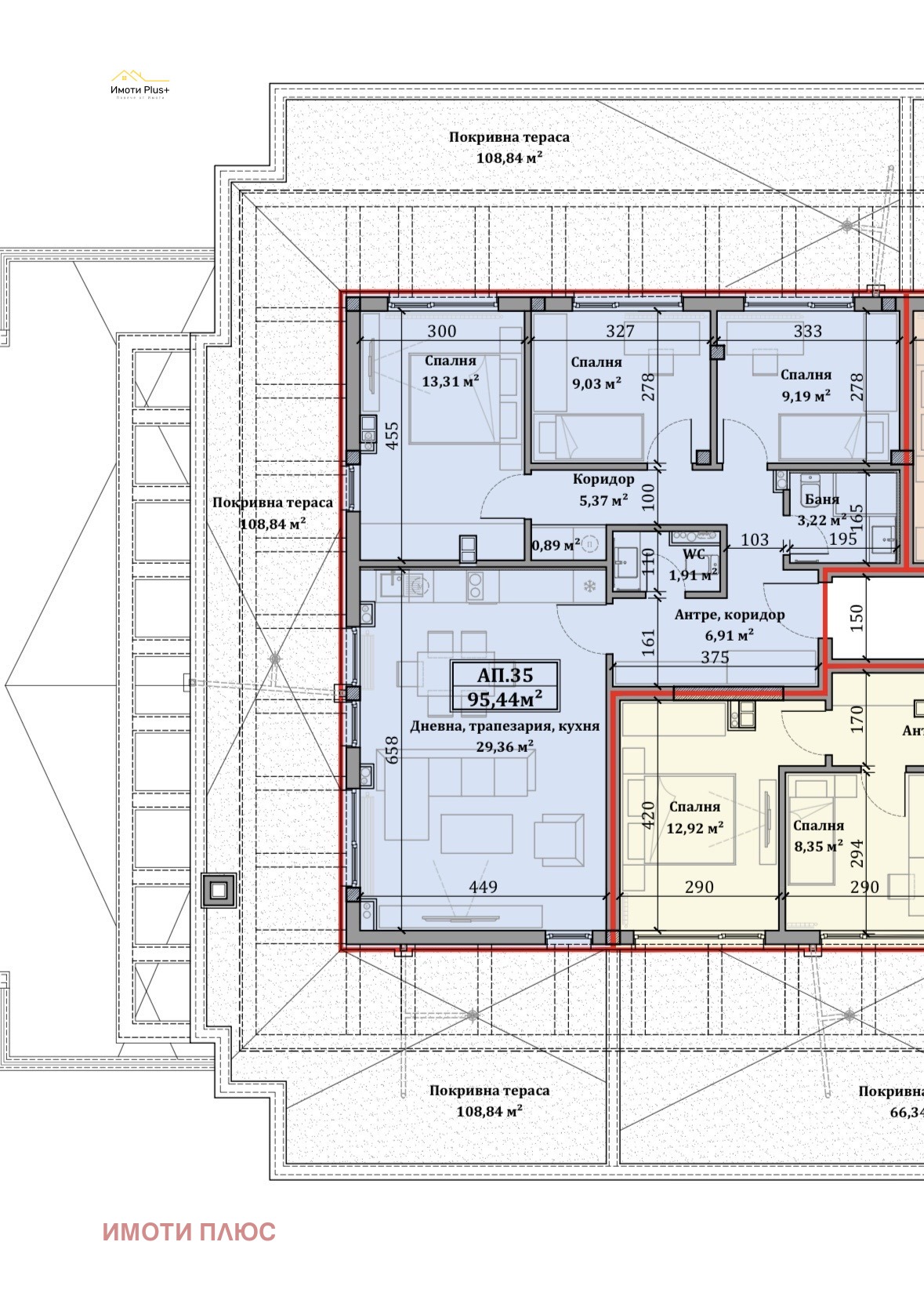 Продава 4-СТАЕН, гр. София, Малинова долина, снимка 9 - Апартаменти - 54311758