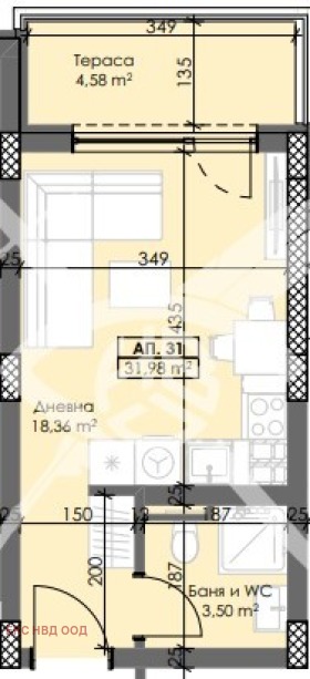 Продава  1-стаен град Пловдив , Тракия , 40 кв.м | 64028828