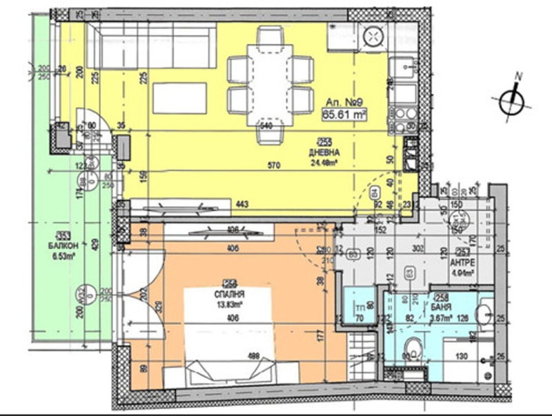 Продава  2-стаен град София , Сухата река , 81 кв.м | 23490238 - изображение [7]