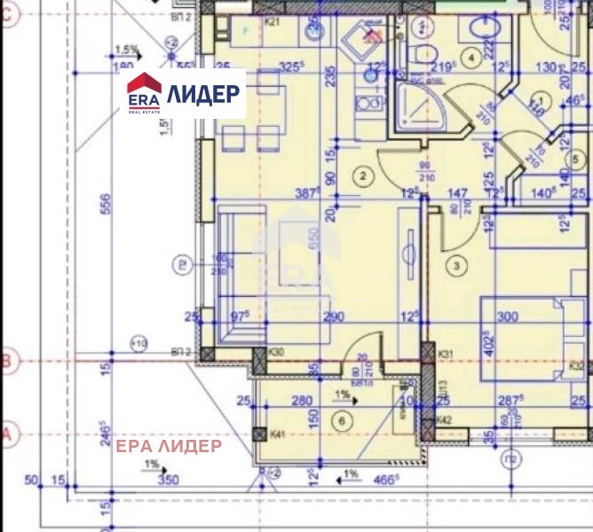 Satılık  1 yatak odası Ruse , Şirok centar , 71 metrekare | 61560710 - görüntü [3]
