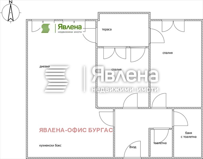 Продава 3-СТАЕН, гр. Бургас, Център, снимка 13 - Aпартаменти - 47454652