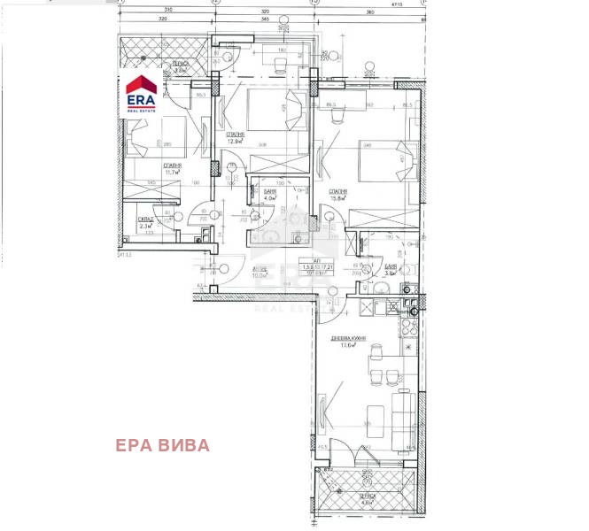Eladó  3 hálószobás Sofia , Levski G , 119 négyzetméter | 97658811 - kép [4]