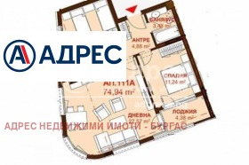 3-стаен град Бургас, Сарафово 4