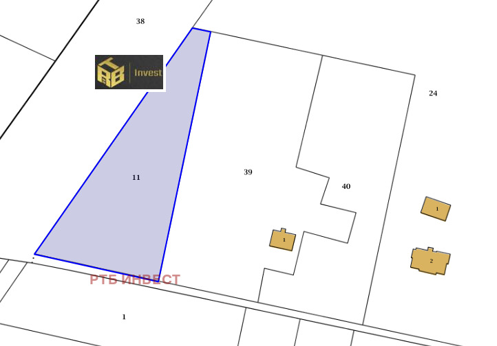 Na sprzedaż  Grunt region Sofia , Dobroslawci , 3.497 dka | 66189358