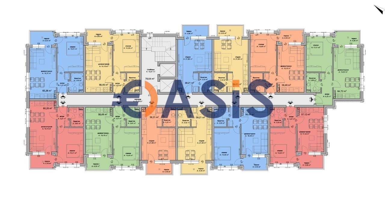 Продава 1-СТАЕН, к.к. Слънчев бряг, област Бургас, снимка 9 - Апартаменти - 53797174