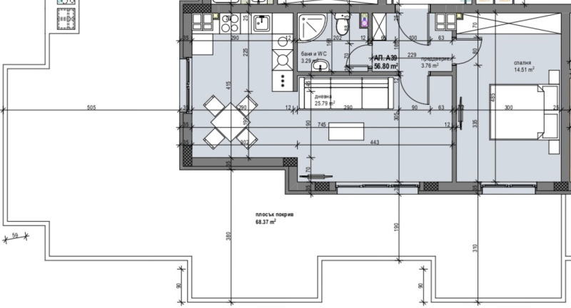 For Sale  1 bedroom Sofia , Studentski grad , 197 sq.m | 86586305 - image [2]