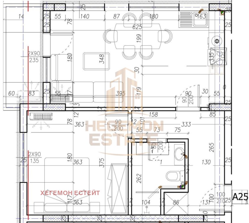 À venda  1 quarto Varna , Kaisieva gradina , 70 m² | 49739440 - imagem [2]