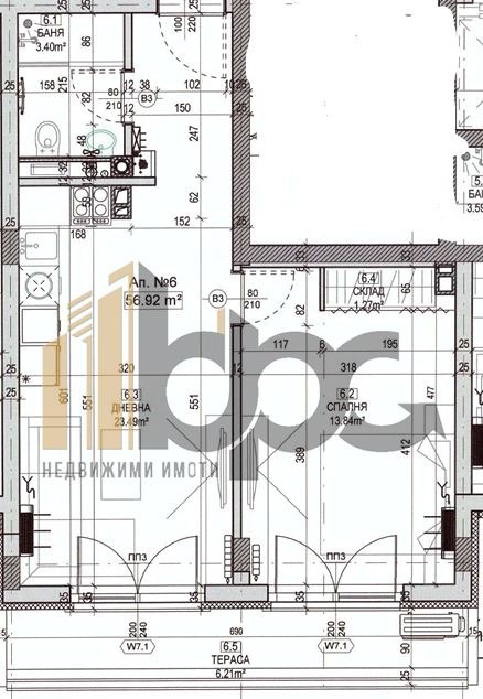 Продава  2-стаен град София , Кръстова вада , 66 кв.м | 81551685 - изображение [15]