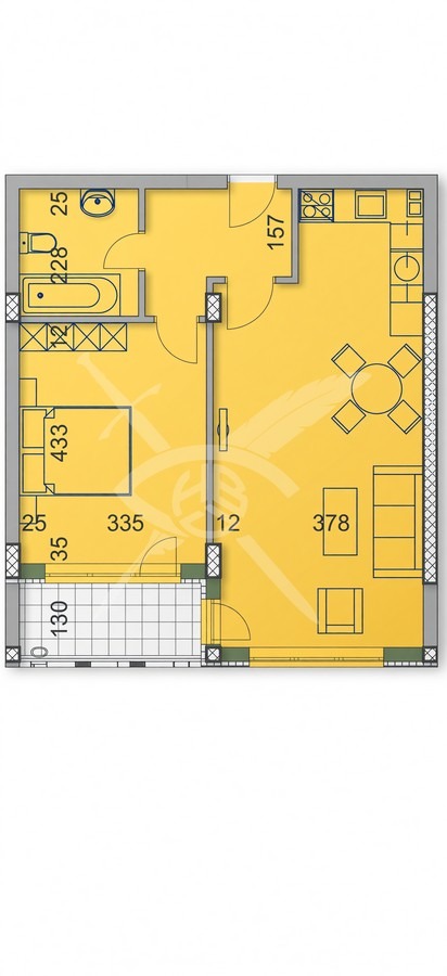 Продава 2-СТАЕН, гр. София, Манастирски ливади, снимка 4 - Апартаменти - 56260257