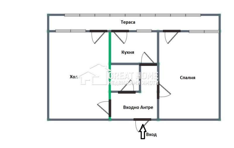 Продава 3-СТАЕН, гр. Търговище, Запад 2, снимка 6 - Aпартаменти - 48808084