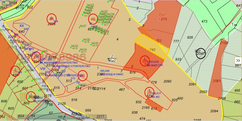 Продава ПАРЦЕЛ, гр. София, Симеоново, снимка 5 - Парцели - 53430311