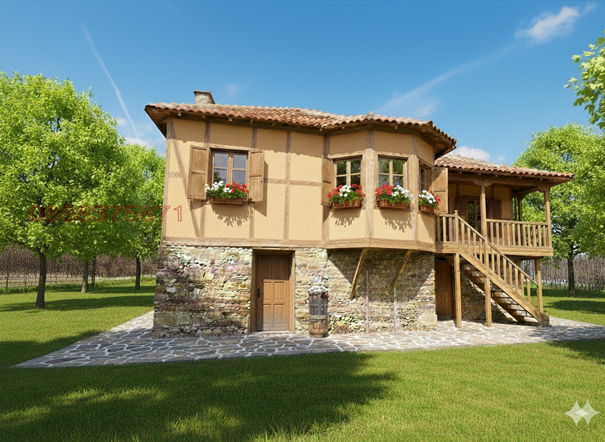 Продава КЪЩА, с. Поцърненци, област Перник, снимка 2 - Къщи - 53632138