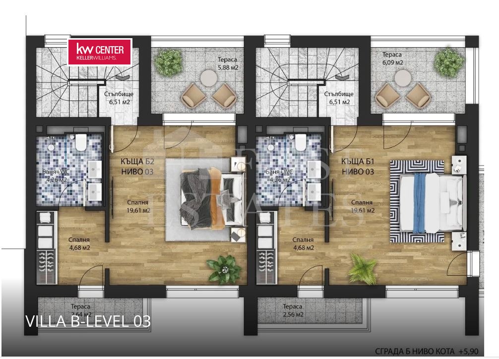 Продава КЪЩА, гр. София, Бояна, снимка 15 - Къщи - 55096492