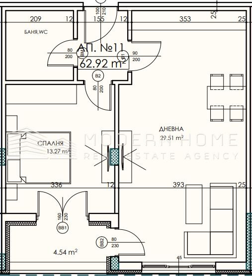 Продава 2-СТАЕН, гр. София, Витоша, снимка 4 - Апартаменти - 54749774