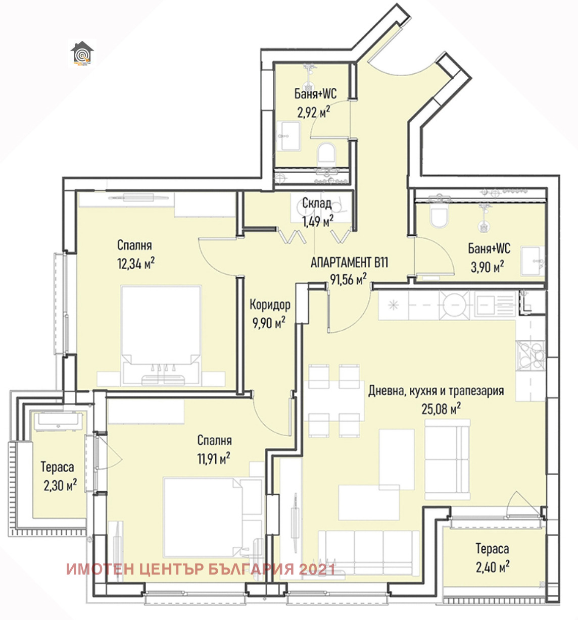 Продава 3-СТАЕН, гр. София, Младост 4, снимка 6 - Апартаменти - 54184373