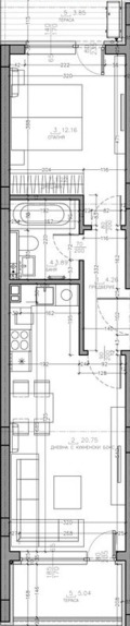 Продава 2-СТАЕН, град София, Малинова долина • 170000 € / 332491.10 лв. • 10963650 1