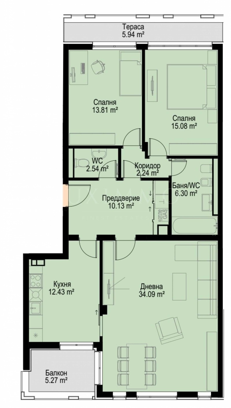 Продава  3-стаен град София , Бояна , 151 кв.м | 20751487 - изображение [8]