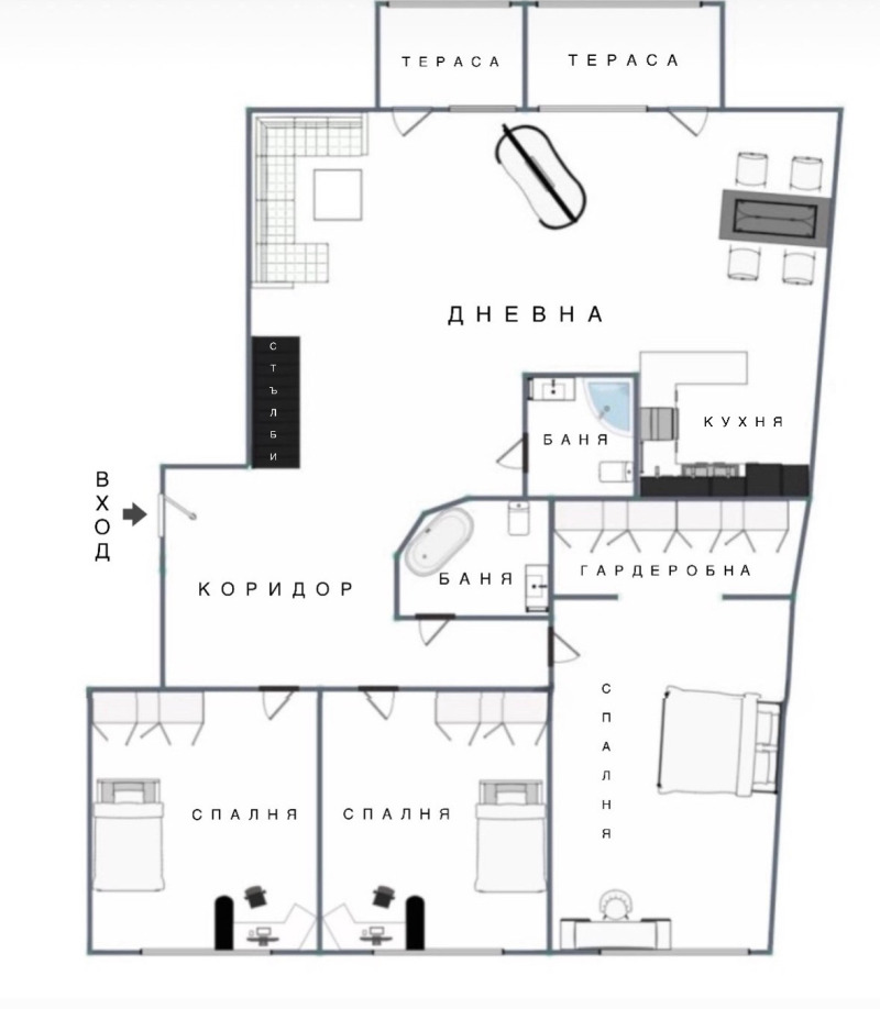 Продава 4-СТАЕН, гр. София, Манастирски ливади, снимка 16 - Апартаменти - 52519604