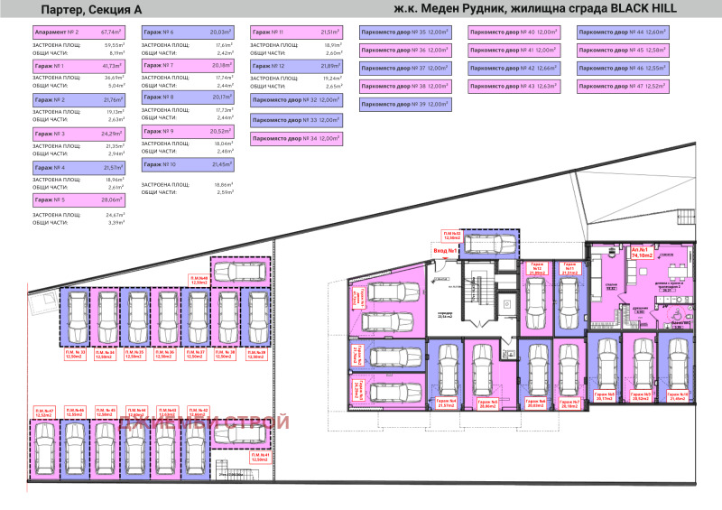 Till salu  Гараж, Паркомясто Burgas , Meden rudnik - zona V , 13 kvm | 89002183 - bild [10]