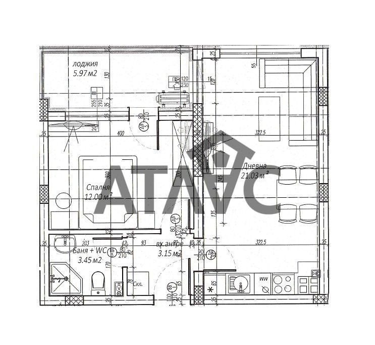 Продава 2-СТАЕН, гр. Пловдив, Беломорски, снимка 2 - Aпартаменти - 46807449