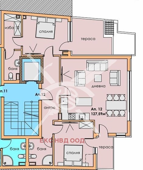 Продава  3-стаен град Пловдив , Център , 127 кв.м | 27224279