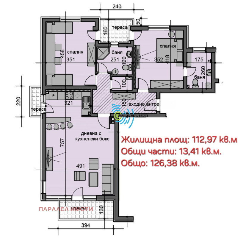 Продава  3-стаен град Пловдив , Остромила , 126 кв.м | 26702635 - изображение [12]