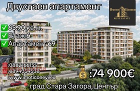 2-стаен град Стара Загора, Център 1