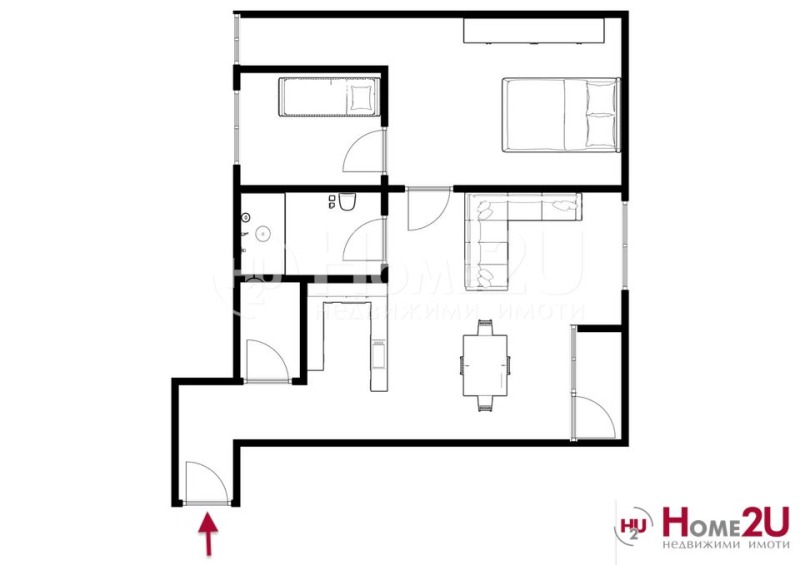 Продава 3-СТАЕН, гр. Пловдив, Гагарин, снимка 6 - Aпартаменти - 49434338