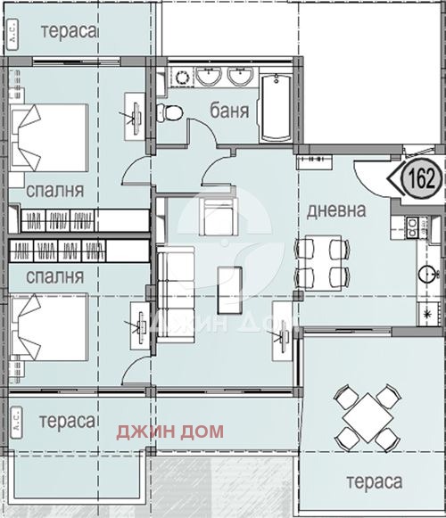 Продава 3-СТАЕН, гр. Свети Влас, област Бургас, снимка 9 - Aпартаменти - 48515097