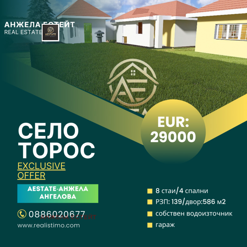 Na prodej  Dům oblast Loveč , Toros , 139 m2 | 79013997
