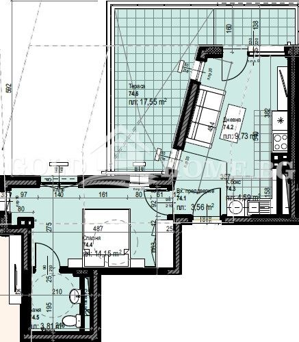 Продава 2-СТАЕН, гр. Пловдив, Кършияка, снимка 2 - Апартаменти - 52525282