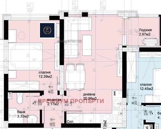 Продава 2-СТАЕН, гр. Пловдив, Христо Смирненски, снимка 2 - Aпартаменти - 47356185