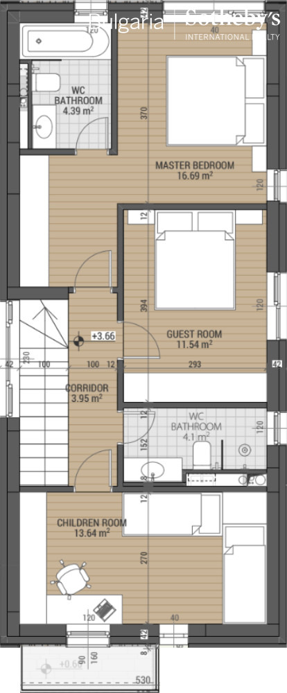 Продава КЪЩА, гр. София, в.з.Малинова долина - Герена, снимка 11 - Къщи - 51849500