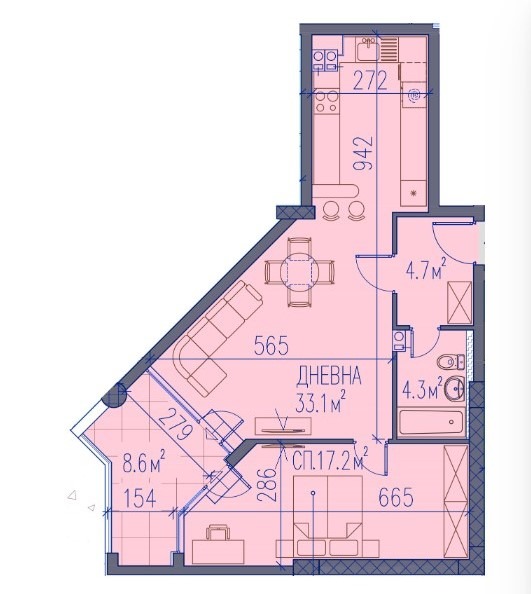 À venda  1 quarto Plovdiv , Hristo Smirnenski , 95 m² | 23964895 - imagem [2]