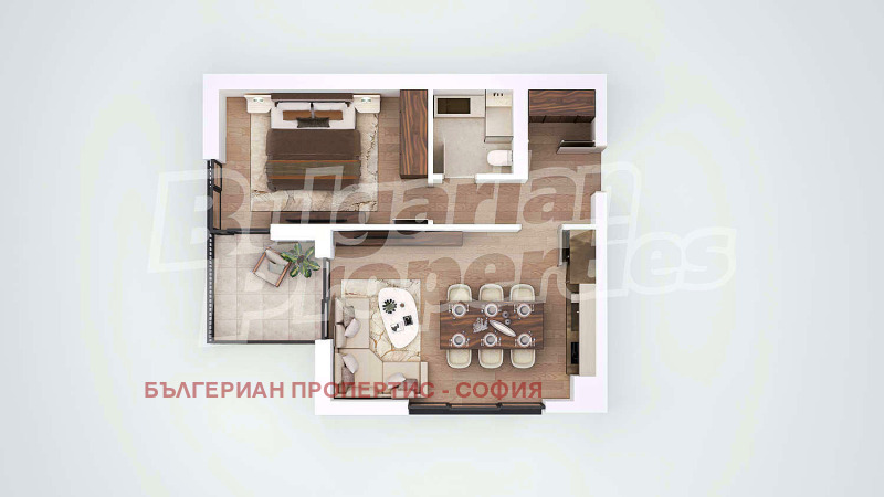 Продава 2-СТАЕН, гр. София, Манастирски ливади, снимка 3 - Aпартаменти - 48247651