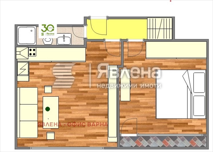 Продава  2-стаен град Варна , Погреби , 50 кв.м | 11595291 - изображение [2]