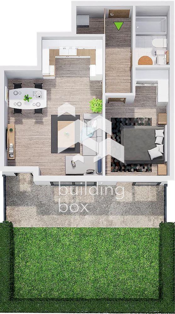 Продава 2-СТАЕН, гр. Пловдив, Христо Смирненски, снимка 3 - Апартаменти - 53985393