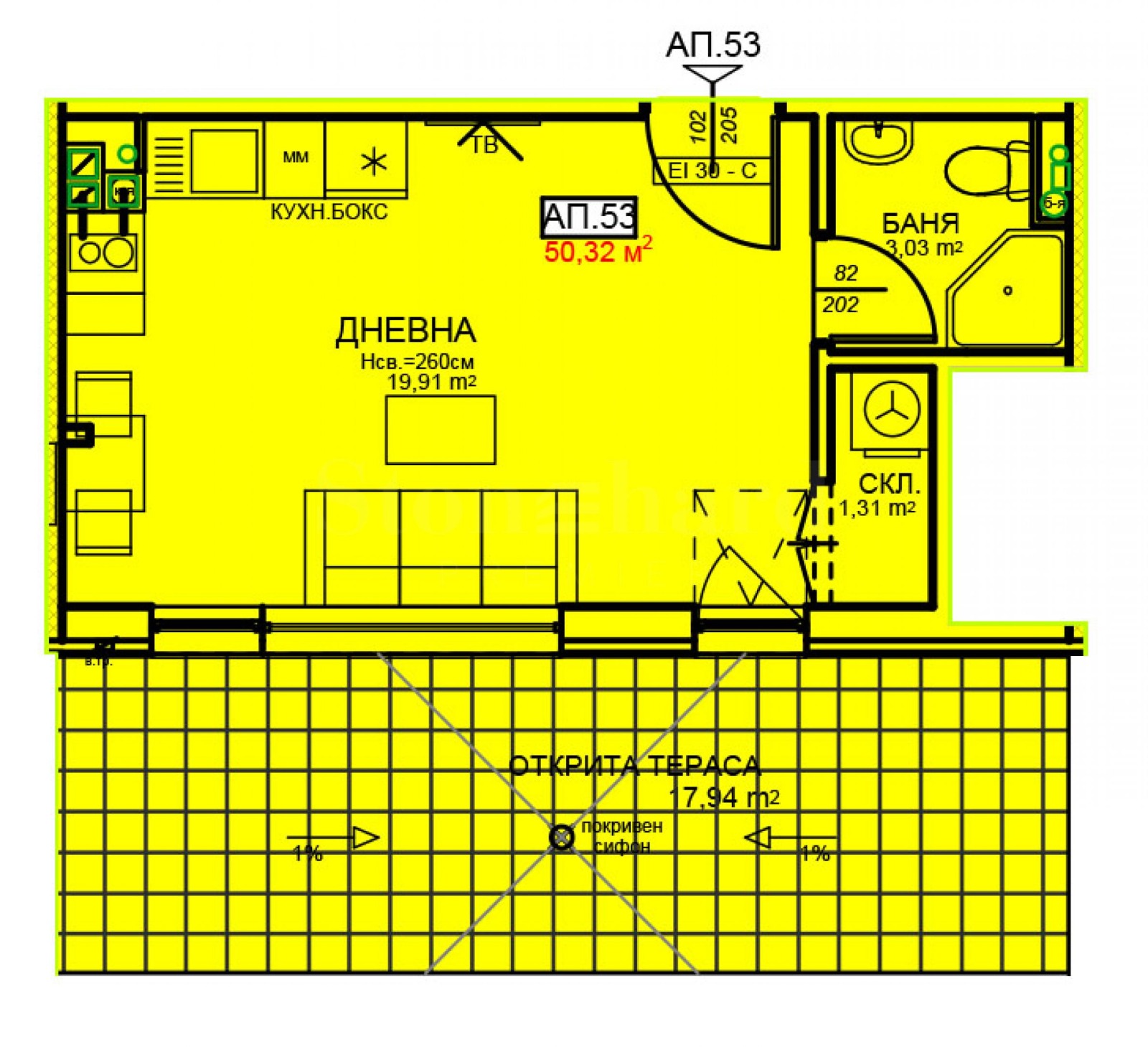 Продава 1-СТАЕН | Imot.bg — изображение 2