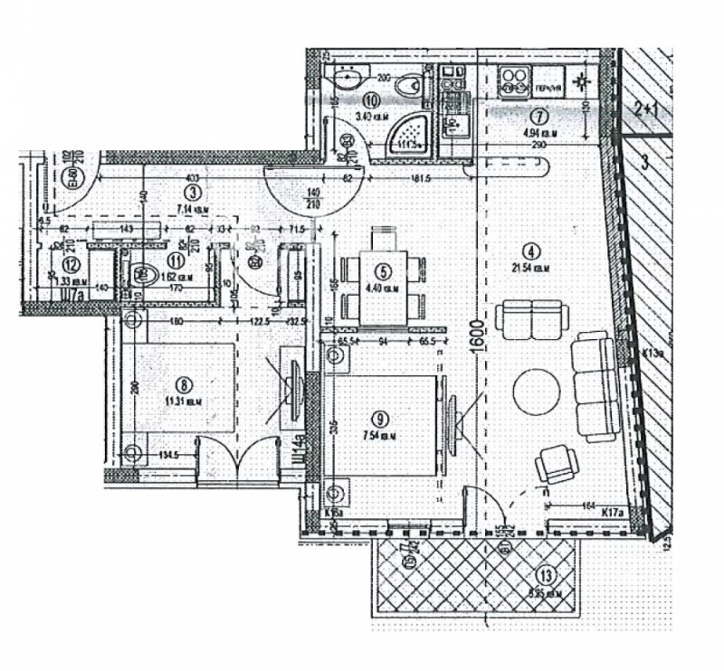 Na sprzedaż  1 sypialnia Sofia , Owcza kupel , 93 mkw | 66886724 - obraz [4]