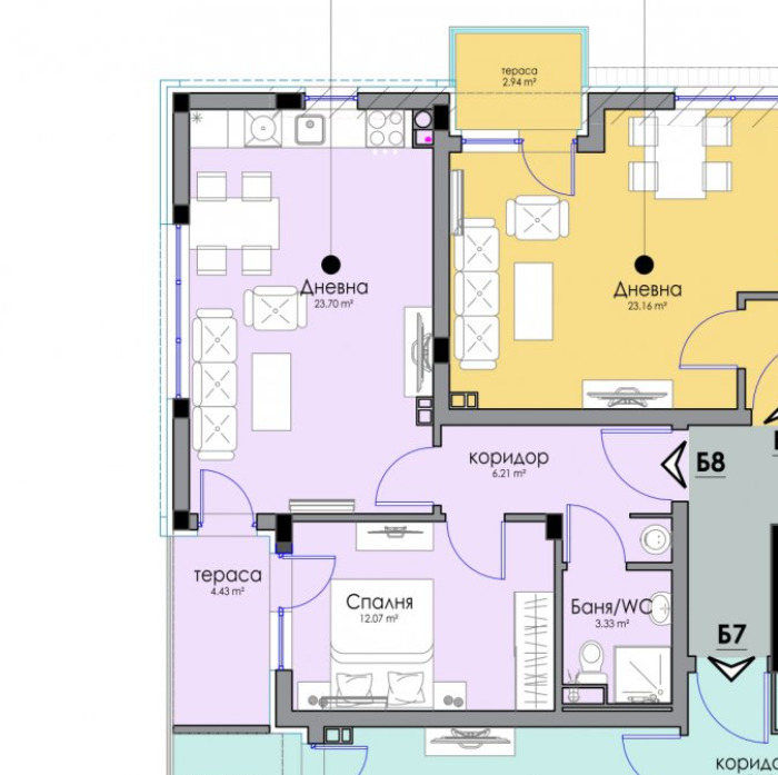 Продава 2-СТАЕН, гр. Бургас, Сарафово, снимка 2 - Апартаменти - 55724821