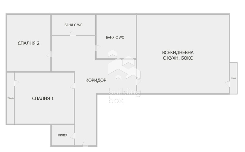 Продаја  2 спаваће собе Пловдив , Христо Смирненски , 94 м2 | 22225964 - слика [11]